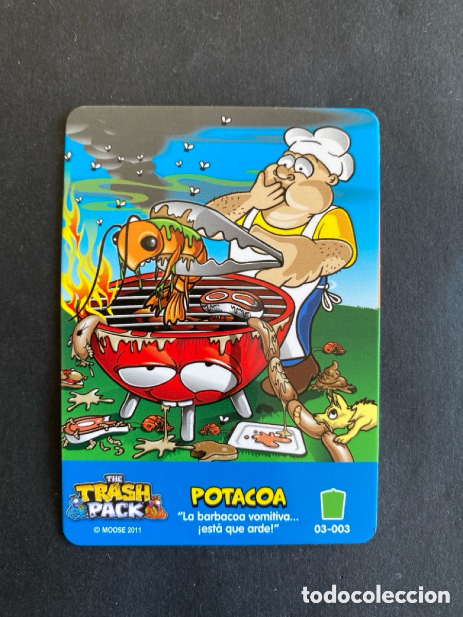 Coleccionismo cromos antiguos: Cromo The Trash Pack
