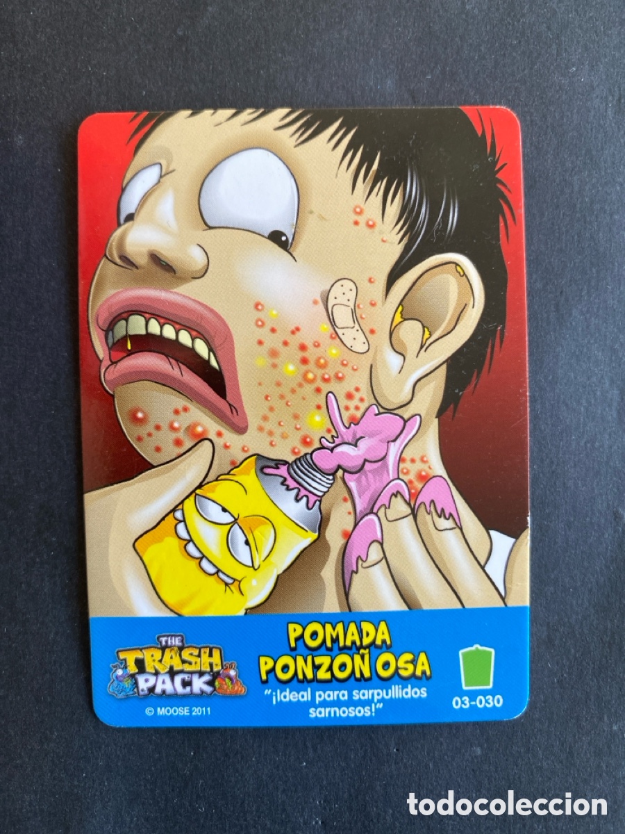Coleccionismo cromos antiguos: Cromo The Trash Pack