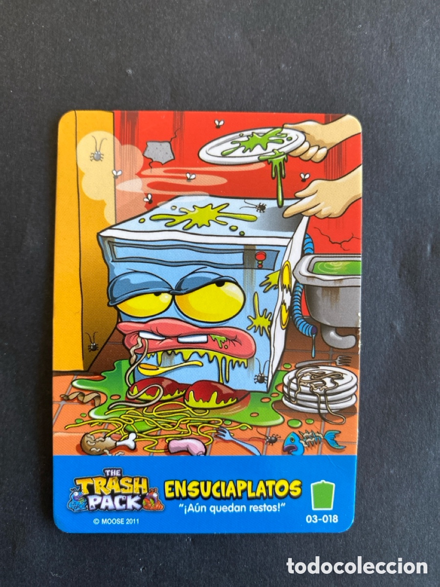 Coleccionismo cromos antiguos: Cromo The Trash Pack