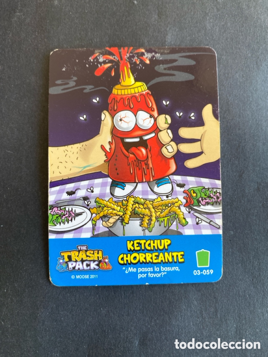 Coleccionismo cromos antiguos: Cromo The Trash Pack