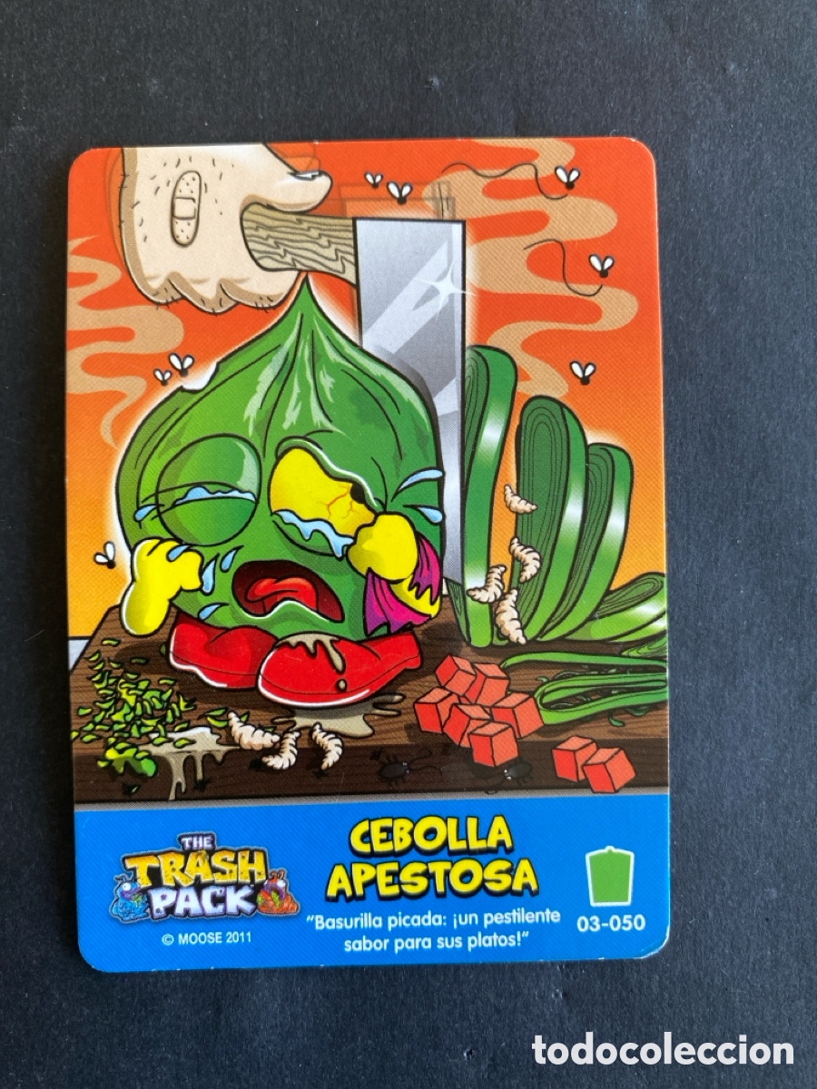 Coleccionismo cromos antiguos: Cromo The Trash Pack