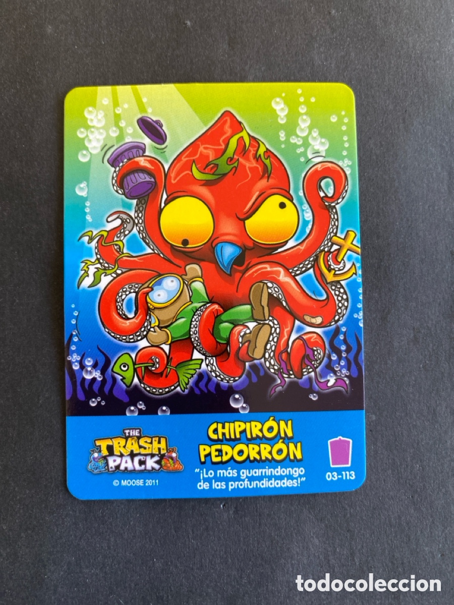 Coleccionismo cromos antiguos: Cromo The Trash Pack