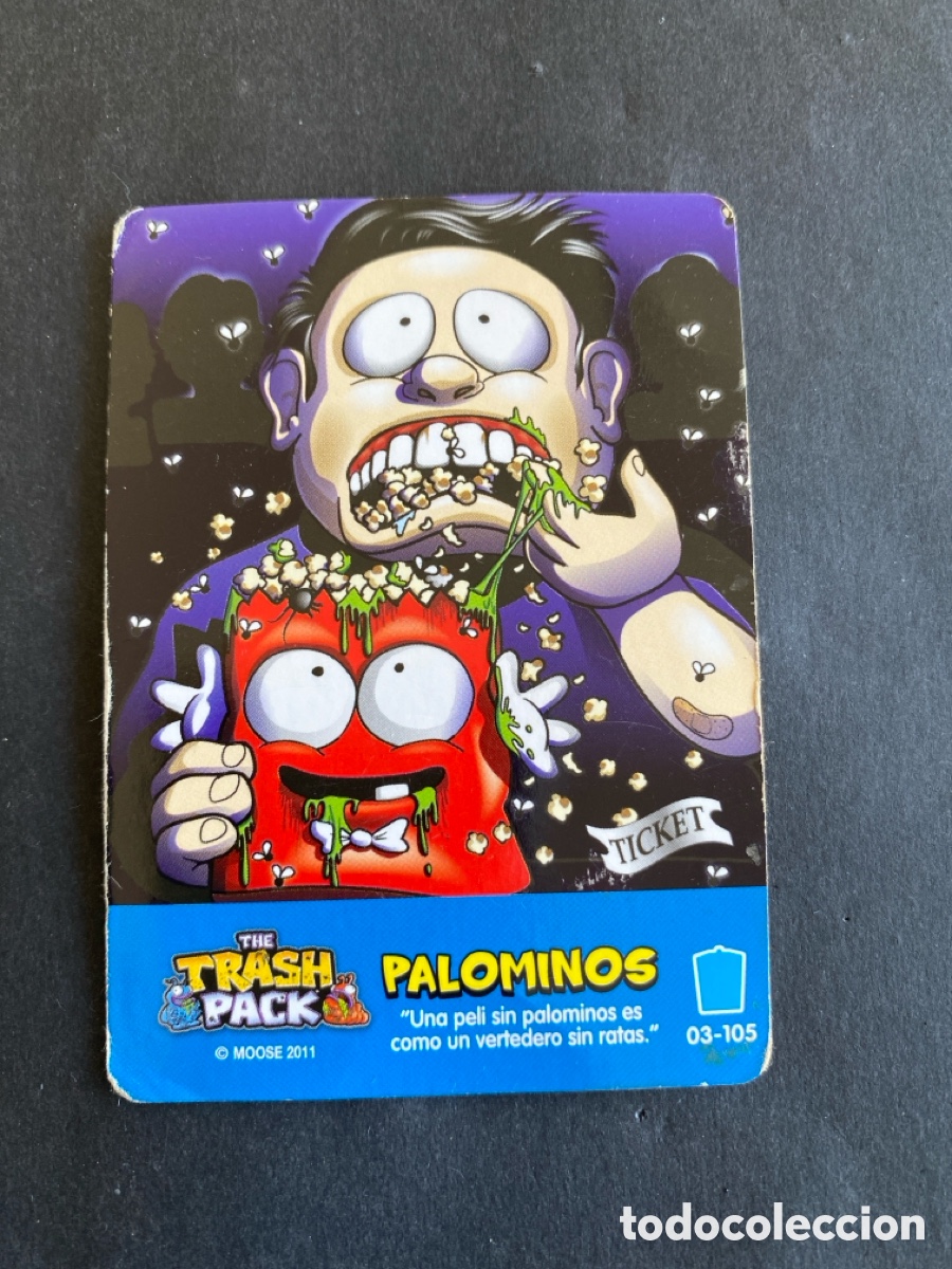 Coleccionismo cromos antiguos: Cromo The Trash Pack