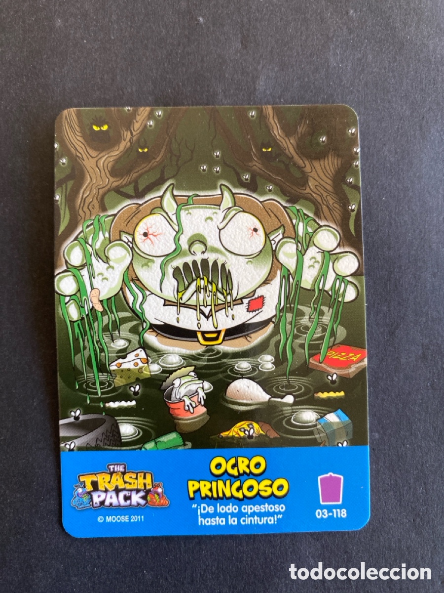 Coleccionismo cromos antiguos: Cromo The Trash Pack