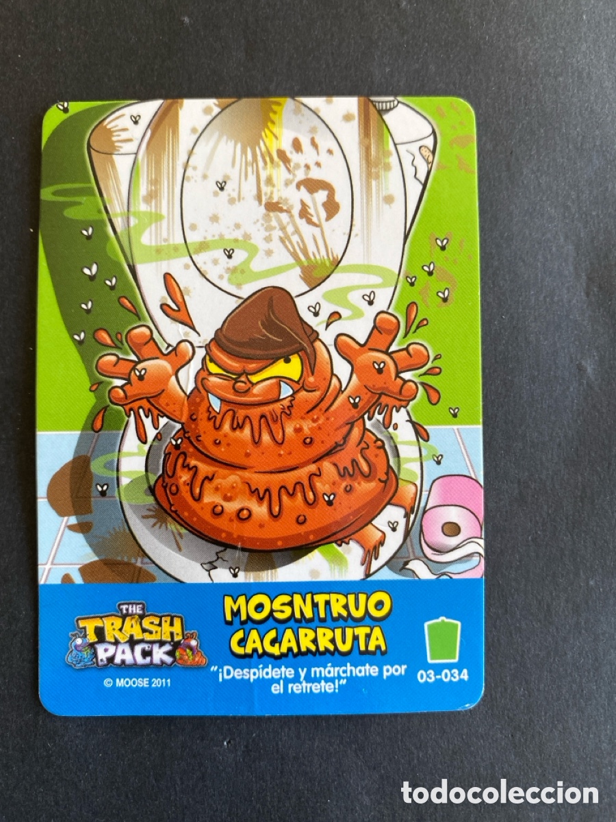 Coleccionismo cromos antiguos: Cromo The Trash Pack