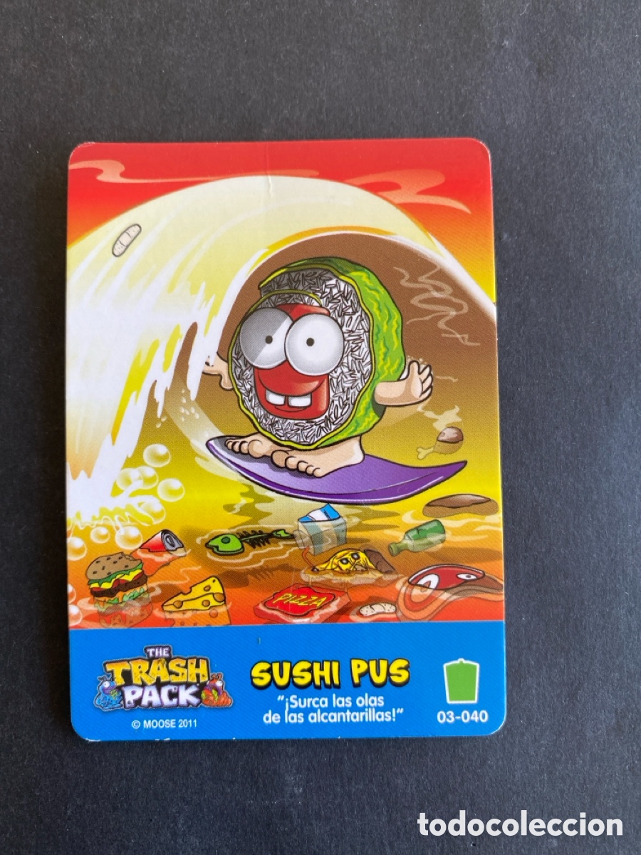 Coleccionismo cromos antiguos: Cromo The Trash Pack