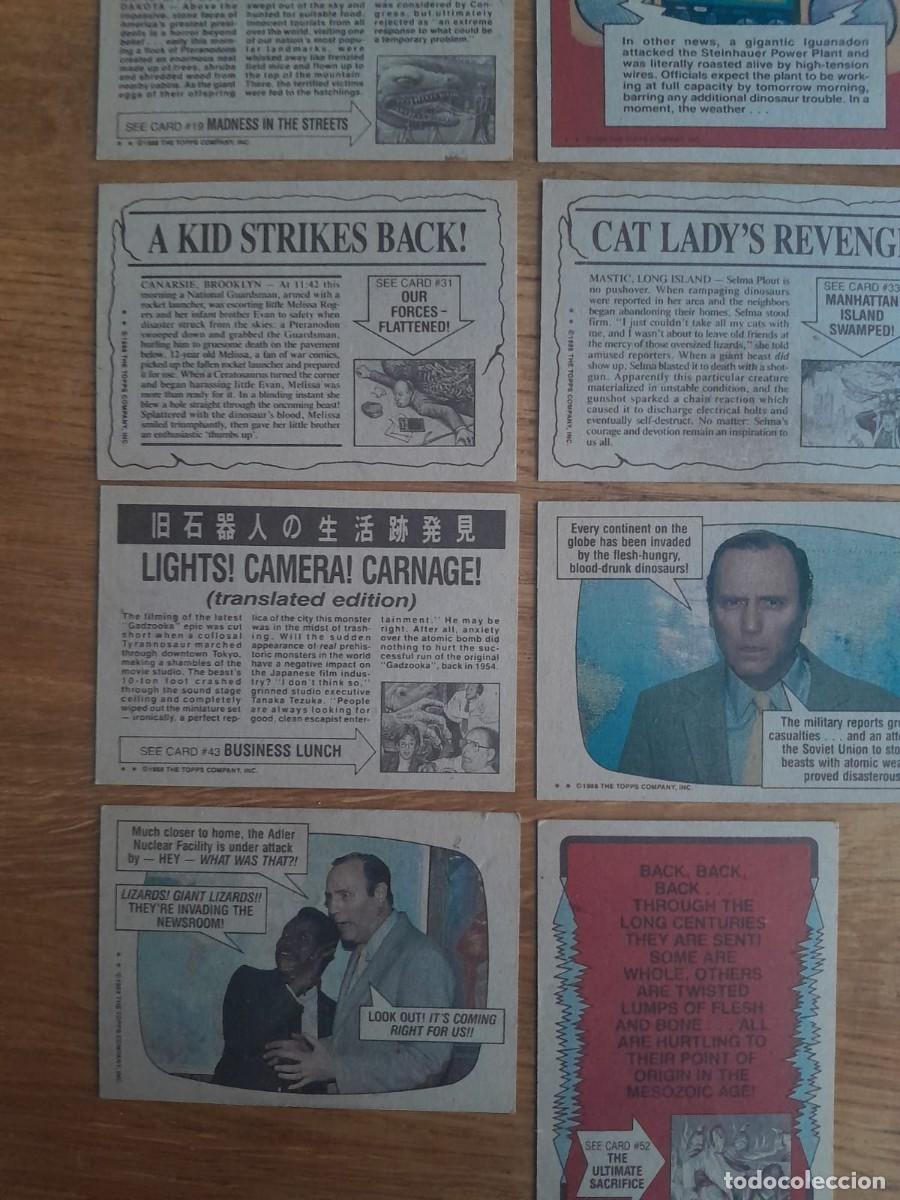 Coleccionismo cromos antiguos: Cromos Dinosaurs Attack!! - Foto 7