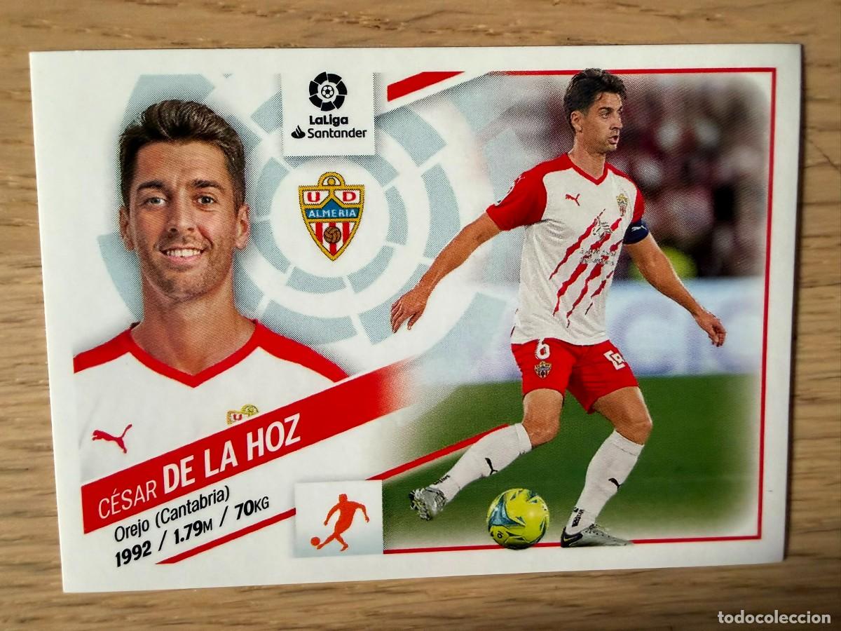 Coleccionismo cromos antiguos: 10 DE LA HOZ ALMERIA 22 23 2022 2023 LIGA SANTANDER COLECCIONES ESTE SIN PEGAR STICKER
