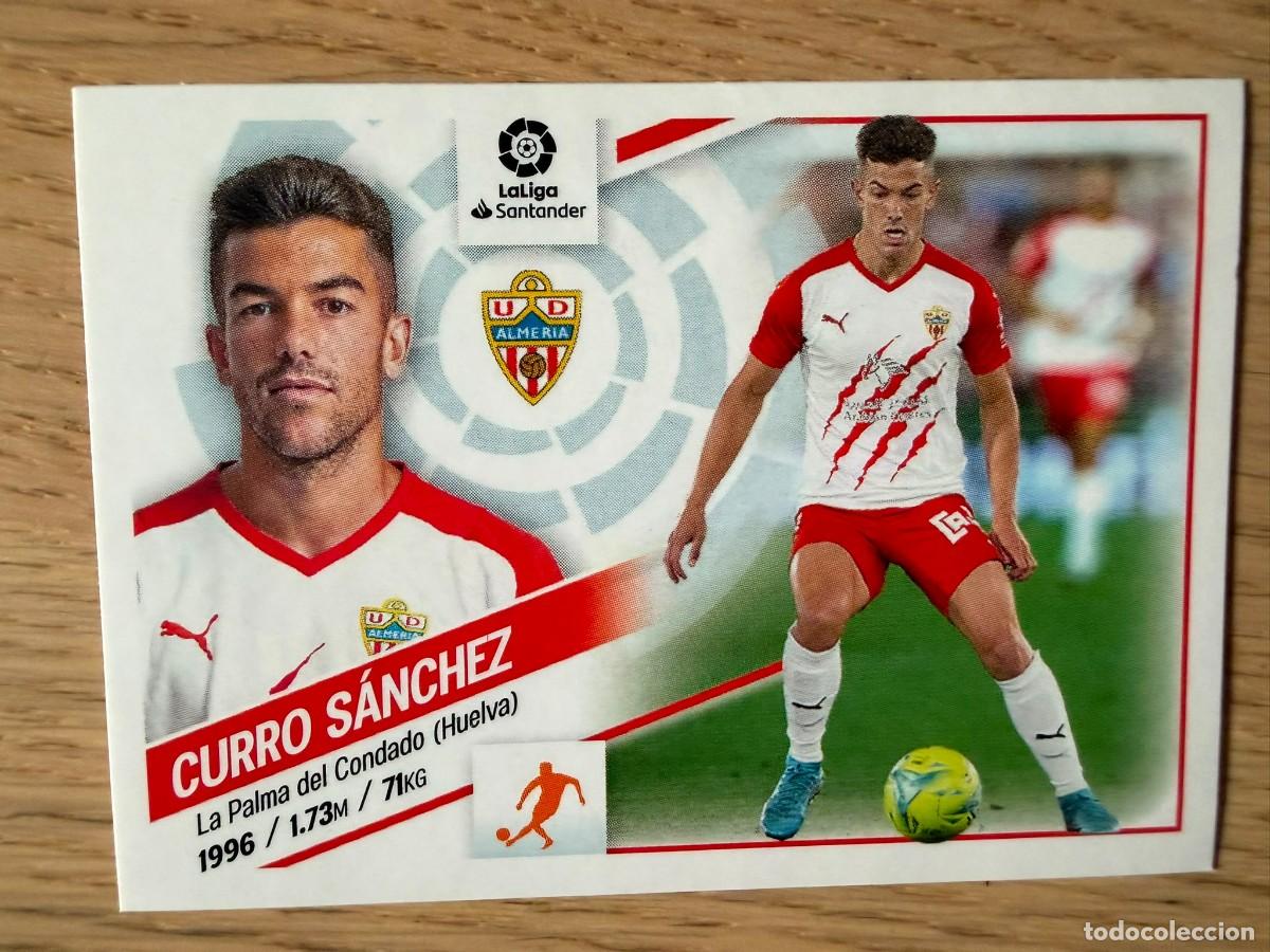 Coleccionismo cromos antiguos: 13 CURRO SANCHEZ ALMERIA 22 23 2022 2023 LIGA SANTANDER COLECCIONES ESTE SIN PEGAR STICKER