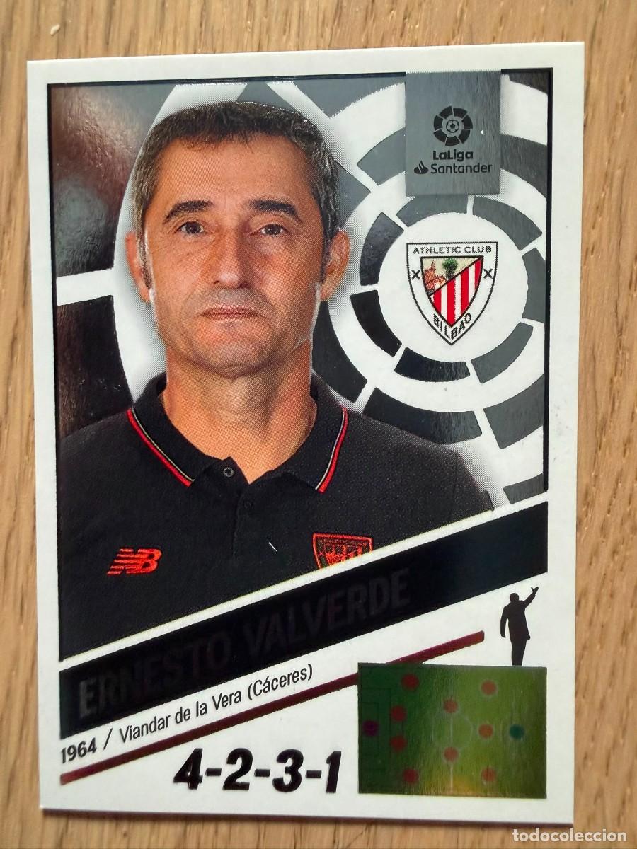 Coleccionismo cromos antiguos: 2 VALVERDE ENTRENADOR ATHLETIC BILBAO 22 23 2022 2023 LIGA SANTANDER COLECCIONES ESTE SIN PEGAR