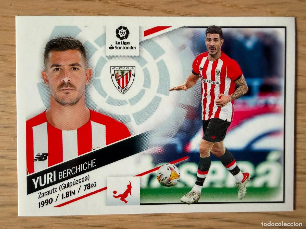 Coleccionismo cromos antiguos: 11 YURI ATHLETIC BILBAO 22 23 2022 2023 LIGA SANTANDER COLECCIONES ESTE SIN PEGAR STICKER