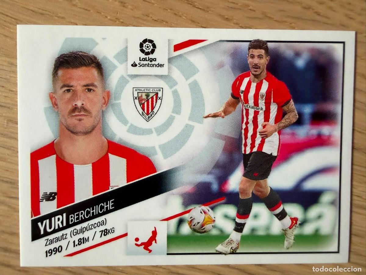 Coleccionismo cromos antiguos: 11 YURI ATHLETIC BILBAO 22 23 2022 2023 LIGA SANTANDER COLECCIONES ESTE SIN PEGAR STICKER