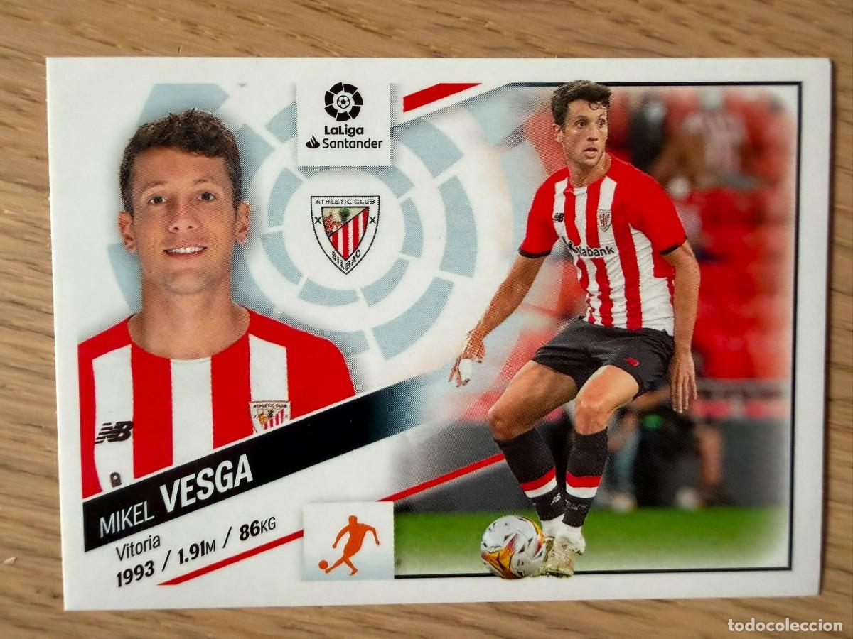 Coleccionismo cromos antiguos: 13 MIKEL VESGA ATHLETIC BILBAO 22 23 2022 2023 LIGA SANTANDER COLECCIONES ESTE SIN PEGAR STICKER