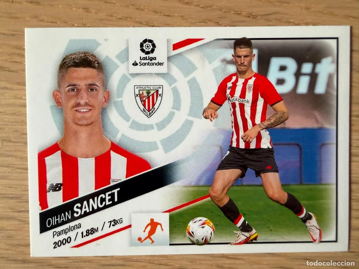 Coleccionismo cromos antiguos: 16 SANCET ATHLETIC BILBAO 22 23 2022 2023 LIGA SANTANDER COLECCIONES ESTE SIN PEGAR STICKER