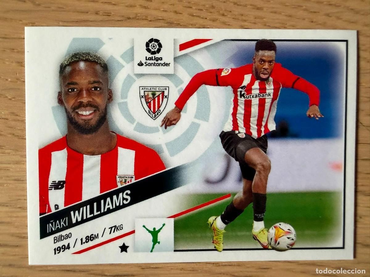 Coleccionismo cromos antiguos: 19 I&Ntilde;AKI WILLIAMS ATHLETIC BILBAO 22 23 2022 2023 LIGA SANTANDER COLECCIONES ESTE SIN PEGAR STICKER