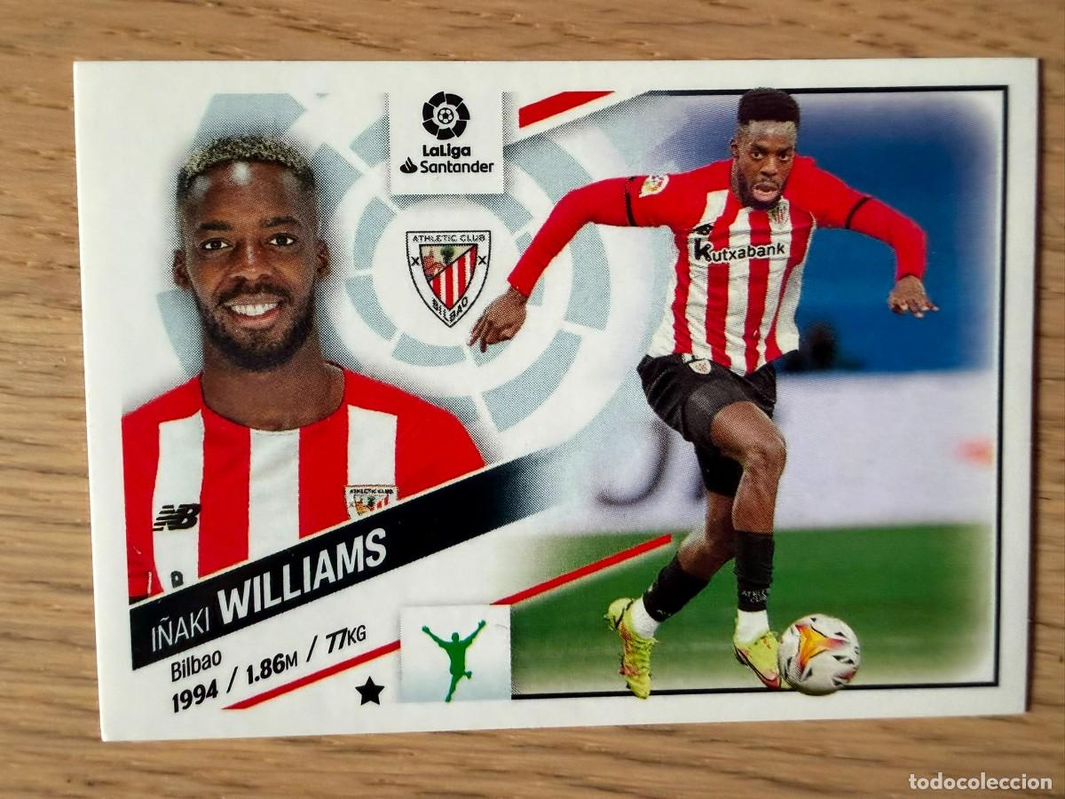 Coleccionismo cromos antiguos: 19 I&Ntilde;AKI WILLIAMS ATHLETIC BILBAO 22 23 2022 2023 LIGA SANTANDER COLECCIONES ESTE SIN PEGAR STICKER
