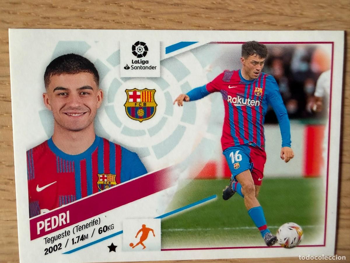 Coleccionismo cromos antiguos: 15 PEDRI BARCELONA 22 23 2022 2023 LIGA SANTANDER COLECCIONES ESTE SIN PEGAR STICKER