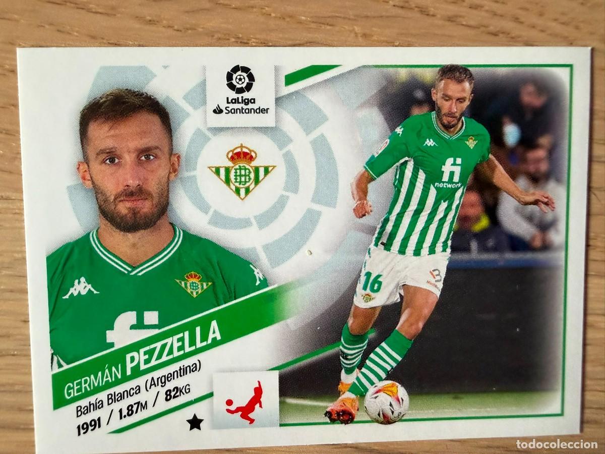 Coleccionismo cromos antiguos: 9 PEZZELLA REAL BETIS 22 23 2022 2023 LIGA SANTANDER COLECCIONES ESTE SIN PEGAR STICKER