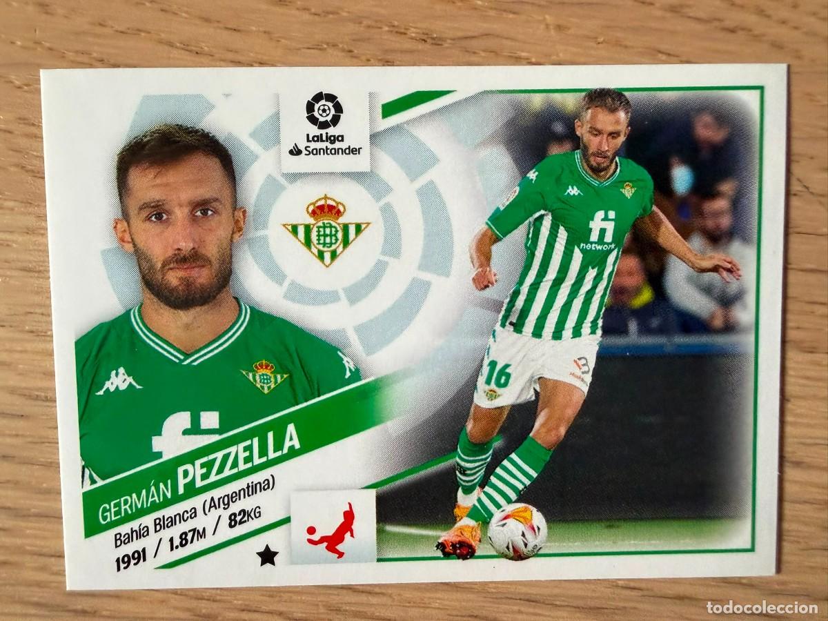 Coleccionismo cromos antiguos: 9 PEZZELLA REAL BETIS 22 23 2022 2023 LIGA SANTANDER COLECCIONES ESTE SIN PEGAR STICKER