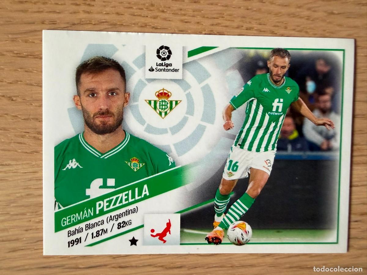 Coleccionismo cromos antiguos: 9 PEZZELLA REAL BETIS 22 23 2022 2023 LIGA SANTANDER COLECCIONES ESTE SIN PEGAR STICKER