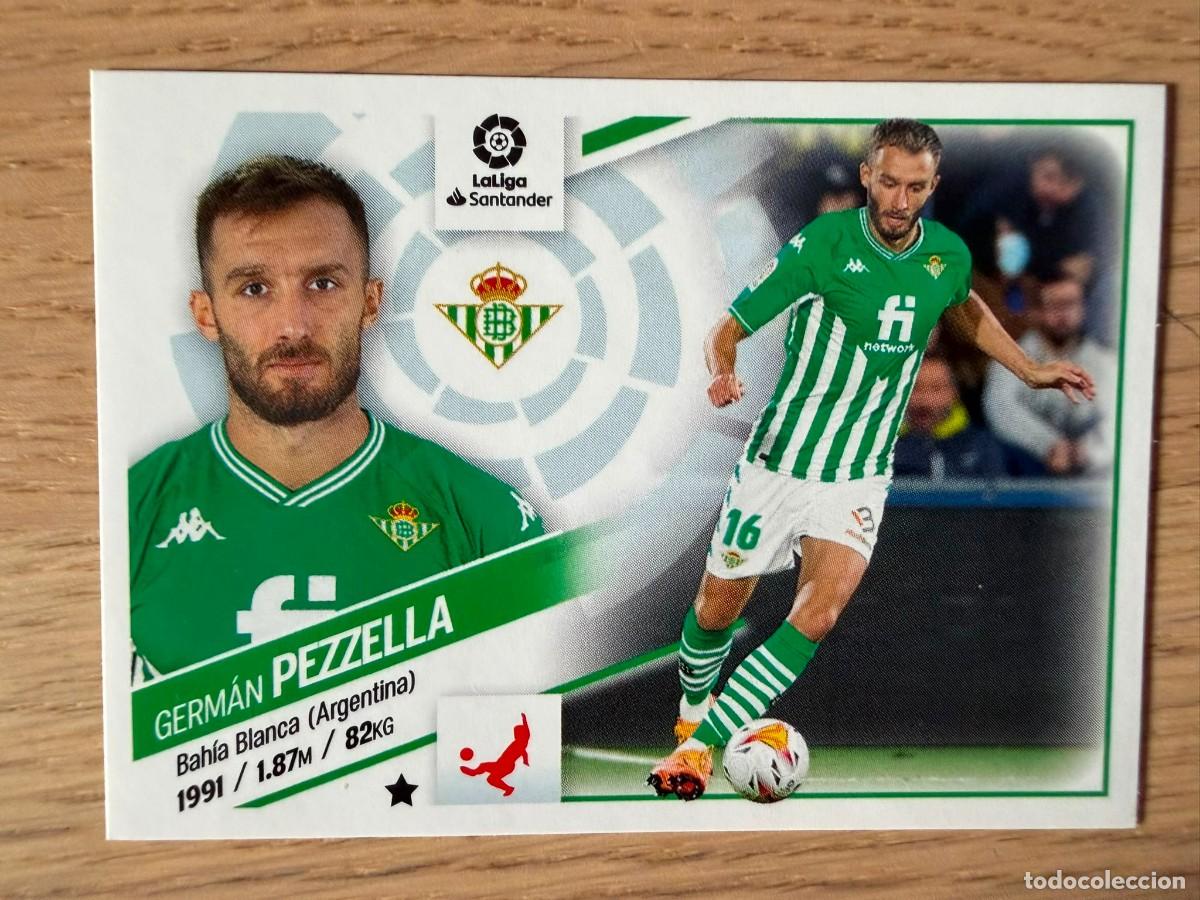 Coleccionismo cromos antiguos: 9 PEZZELLA REAL BETIS 22 23 2022 2023 LIGA SANTANDER COLECCIONES ESTE SIN PEGAR STICKER