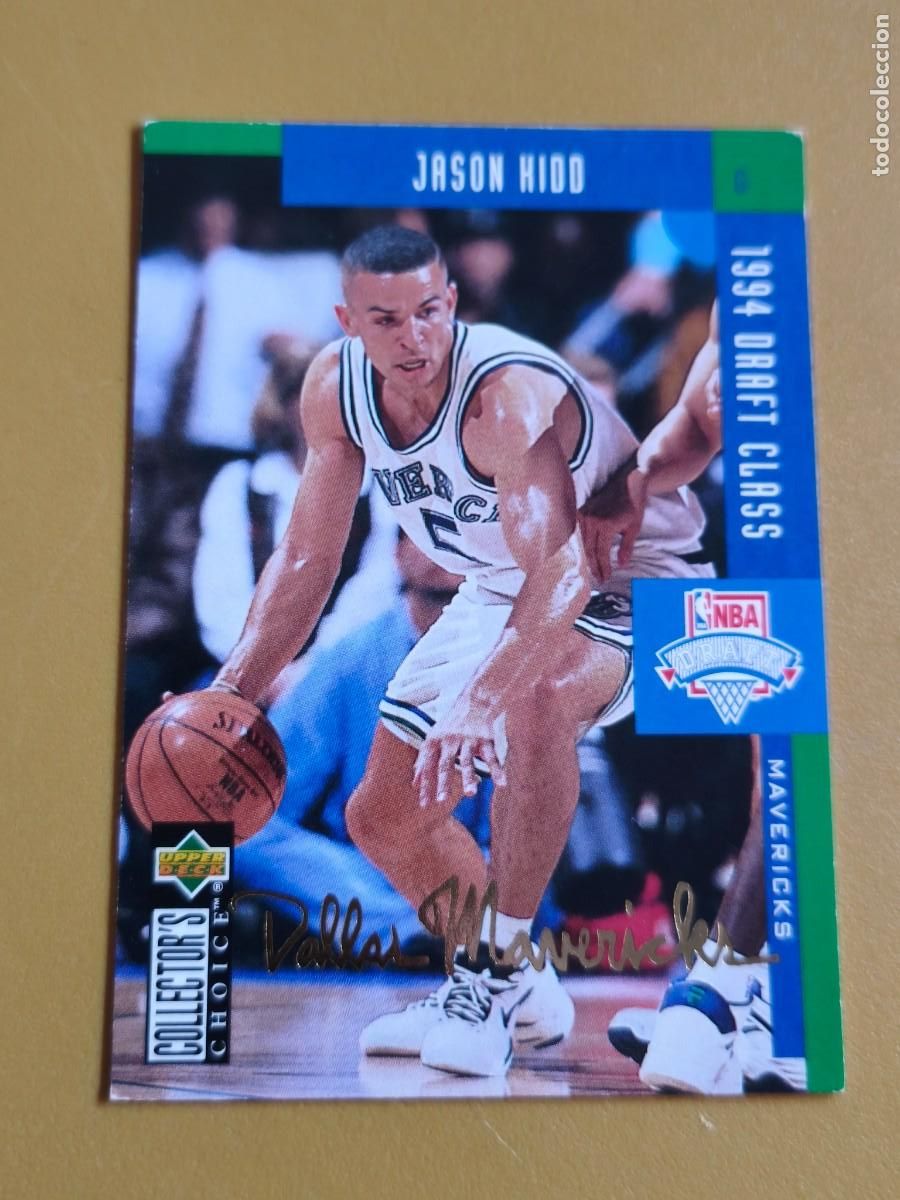 Coleccionismo cromos antiguos: jason kidd, Upper Deck Collector's