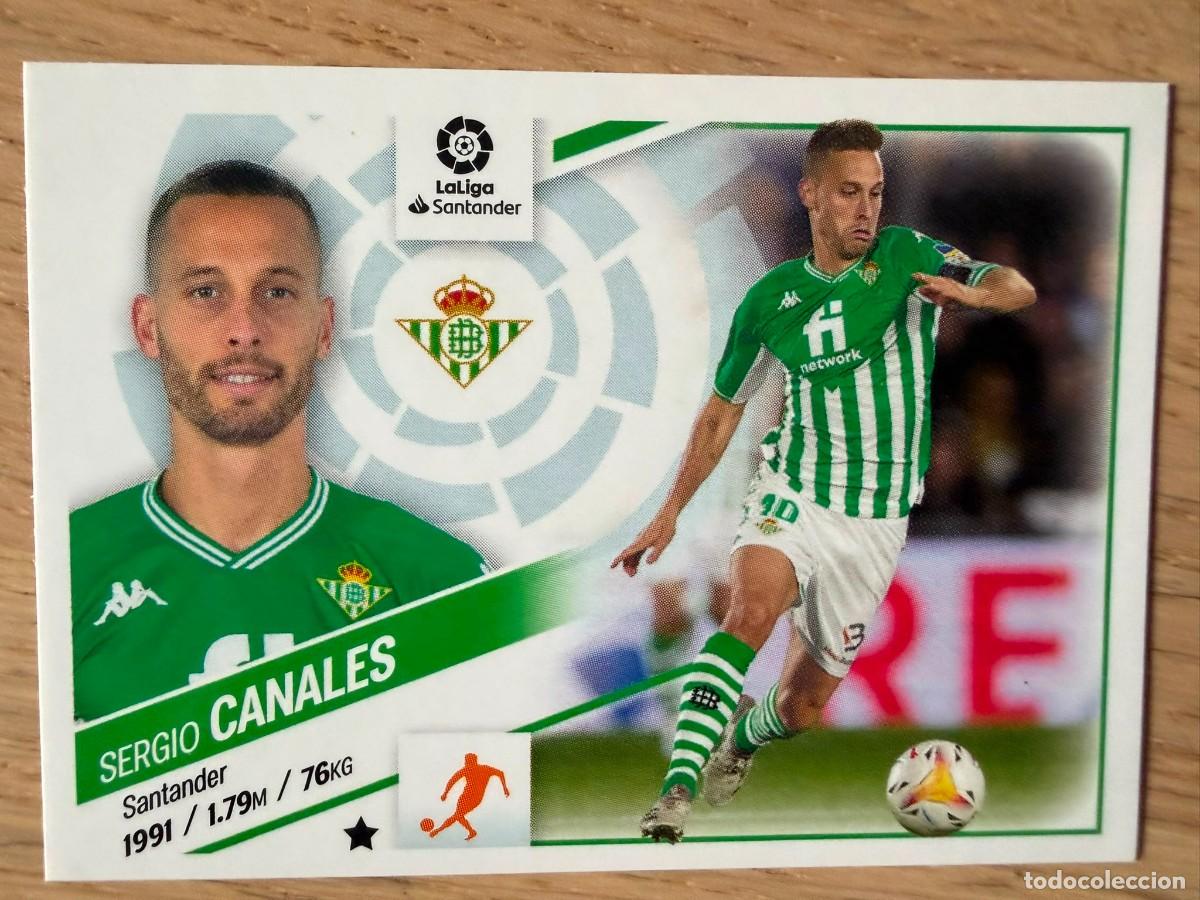 Coleccionismo cromos antiguos: 15 SERGIO CANALES REAL BETIS 22 23 2022 2023 LIGA SANTANDER COLECCIONES ESTE SIN PEGAR STICKER