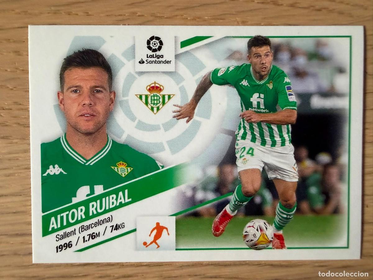 Coleccionismo cromos antiguos: 16B 16 B AITOR RUIBAL REAL BETIS 22 23 2022 2023 LIGA SANTANDER COLECCIONES ESTE SIN PEGAR STICKER