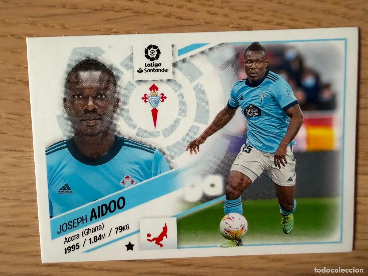 Coleccionismo cromos antiguos: 7 AIDOO CELTA VIGO 22 23 2022 2023 LIGA SANTANDER COLECCIONES ESTE SIN PEGAR STICKER