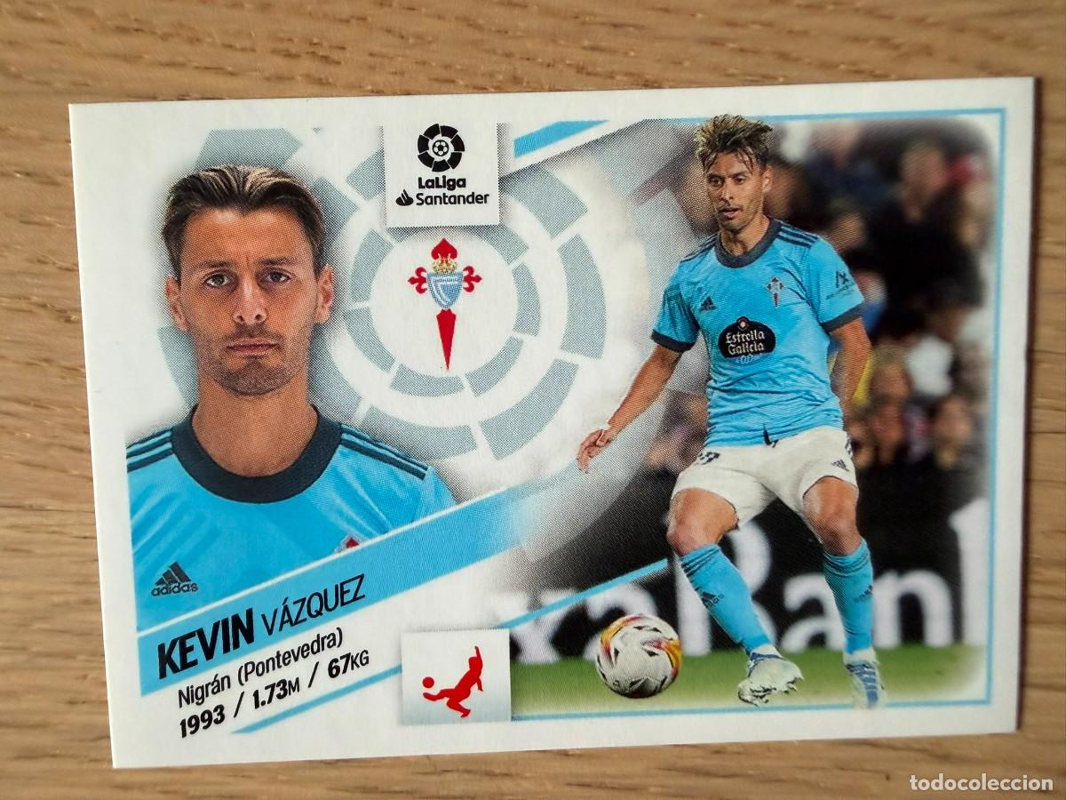 Coleccionismo cromos antiguos: 6 KEVIN CELTA VIGO 22 23 2022 2023 LIGA SANTANDER COLECCIONES ESTE SIN PEGAR STICKER