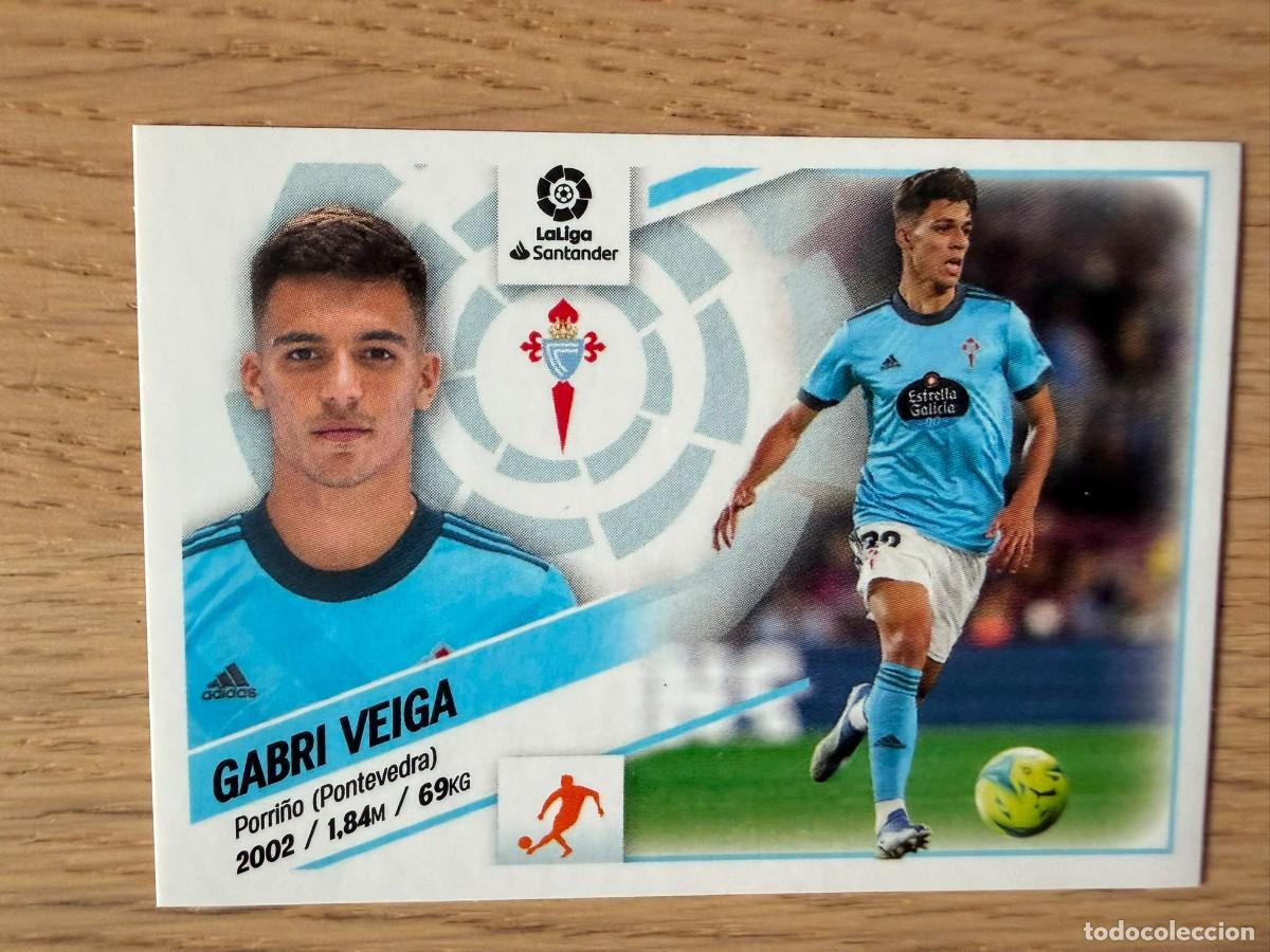 Coleccionismo cromos antiguos: 17 GABRI VEIGA CELTA VIGO 22 23 2022 2023 LIGA SANTANDER COLECCIONES ESTE SIN PEGAR STICKER