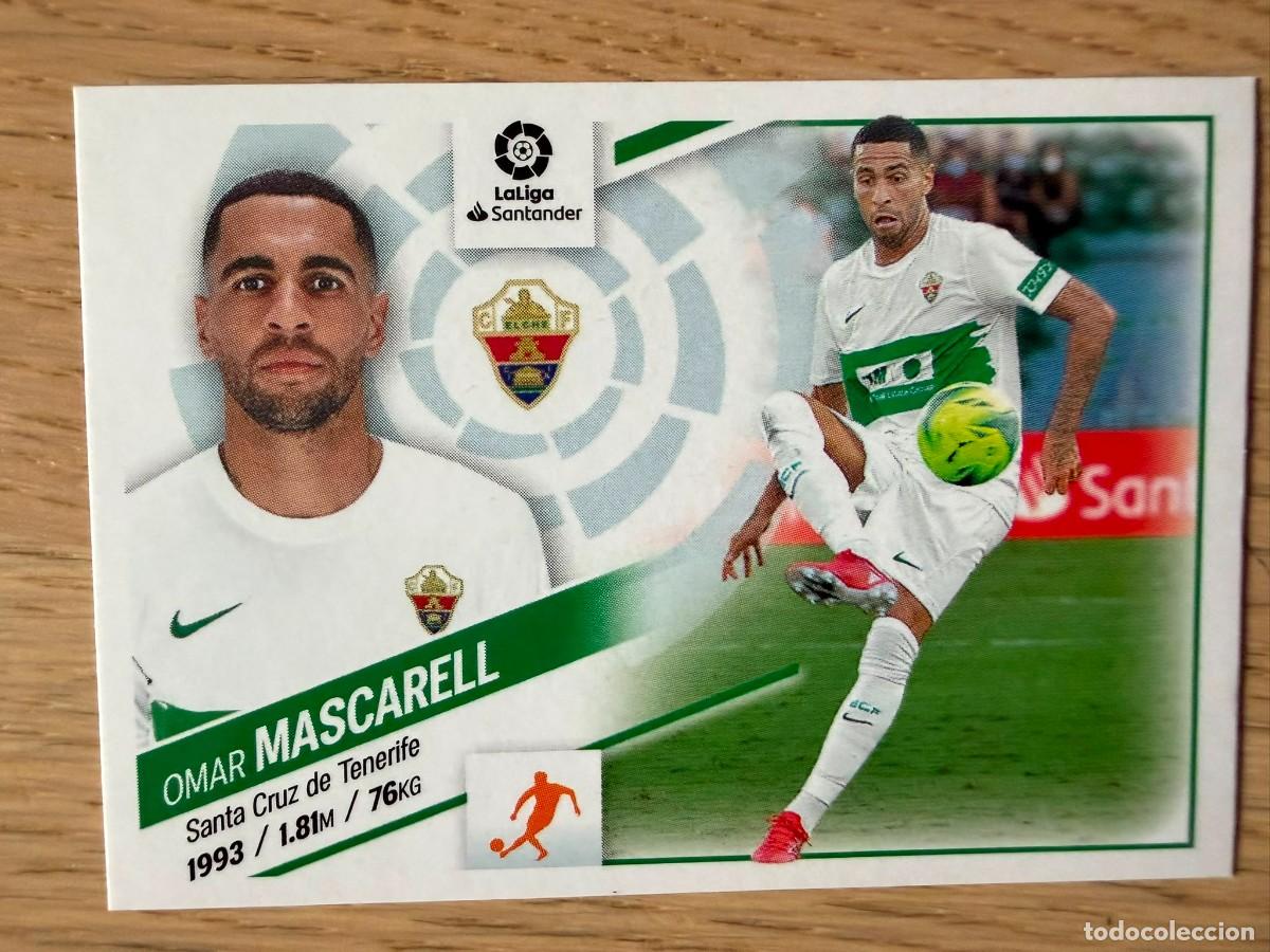 Coleccionismo cromos antiguos: 11 MASCARELL ELCHE 22 23 2022 2023 LIGA SANTANDER COLECCIONES ESTE SIN PEGAR STICKER