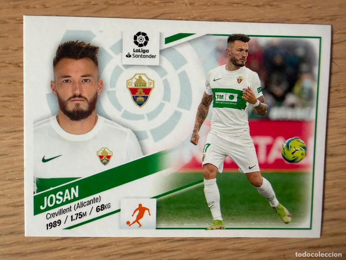 Coleccionismo cromos antiguos: 13 JOSAN ELCHE 22 23 2022 2023 LIGA SANTANDER COLECCIONES ESTE SIN PEGAR STICKER