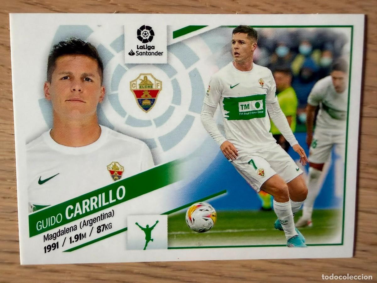 Coleccionismo cromos antiguos: 18A 18 A CARRILLO ELCHE 22 23 2022 2023 LIGA SANTANDER COLECCIONES ESTE SIN PEGAR STICKER