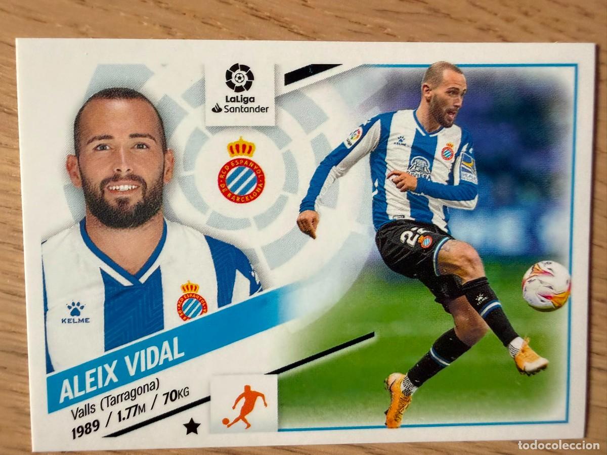 Coleccionismo cromos antiguos: 11 ALEIX VIDAL ESPANYOL ESPA&Ntilde;OL 22 23 2022 2023 LIGA SANTANDER COLECCIONES ESTE SIN PEGAR STICKER