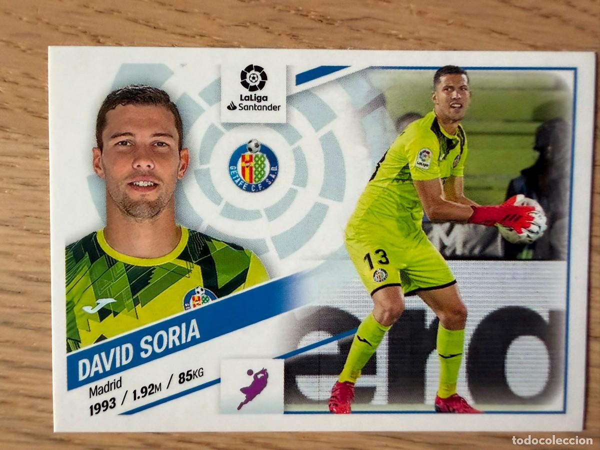 Coleccionismo cromos antiguos: 3 DAVID SORIA GETAFE 22 23 2022 2023 LIGA SANTANDER COLECCIONES ESTE SIN PEGAR STICKER