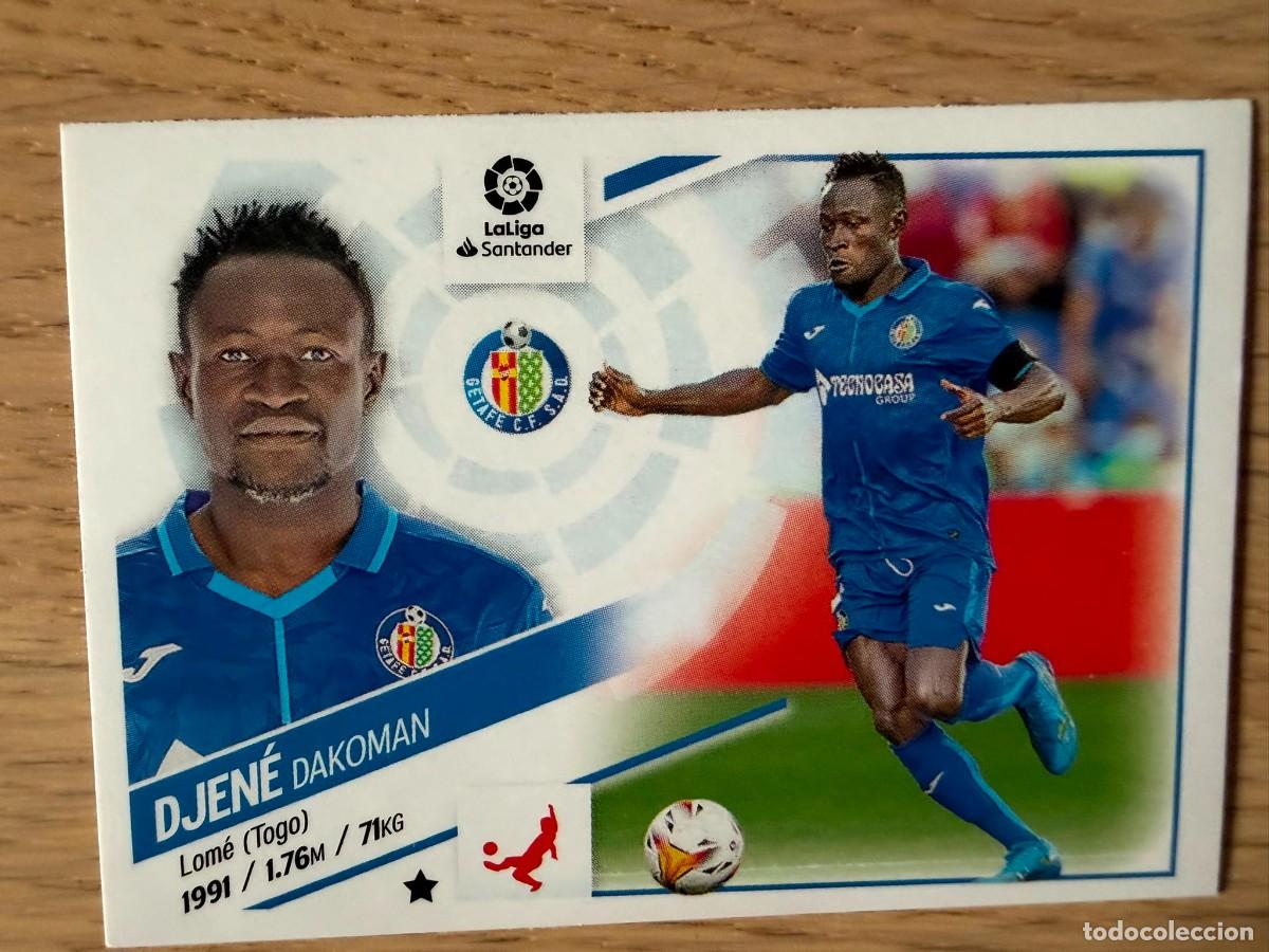 Coleccionismo cromos antiguos: 7 DJENE GETAFE 22 23 2022 2023 LIGA SANTANDER COLECCIONES ESTE SIN PEGAR STICKER