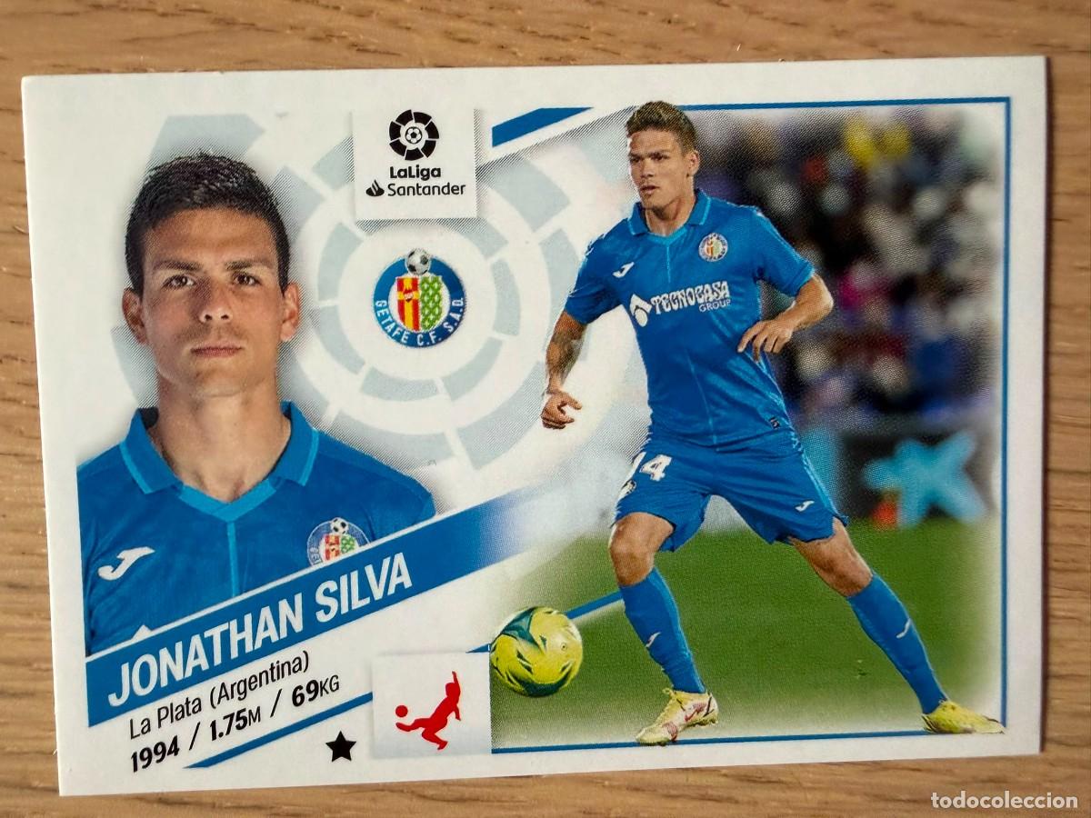 Coleccionismo cromos antiguos: 10 JONATHAN SILVA GETAFE 22 23 2022 2023 LIGA SANTANDER COLECCIONES ESTE SIN PEGAR STICKER