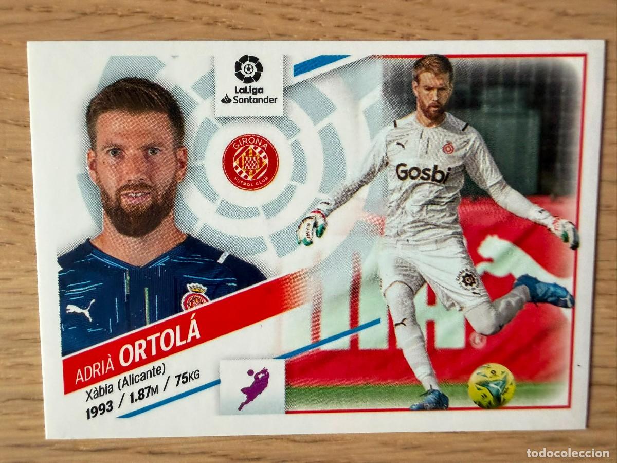 Coleccionismo cromos antiguos: 4 ORTOLA GIRONA 22 23 2022 2023 LIGA SANTANDER COLECCIONES ESTE SIN PEGAR STICKER