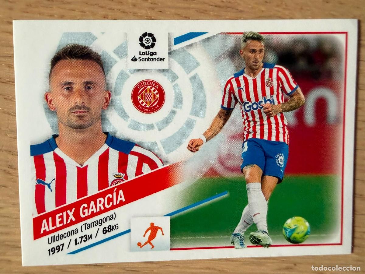Coleccionismo cromos antiguos: 14 ALEIX GARCIA GIRONA 22 23 2022 2023 LIGA SANTANDER COLECCIONES ESTE SIN PEGAR STICKER