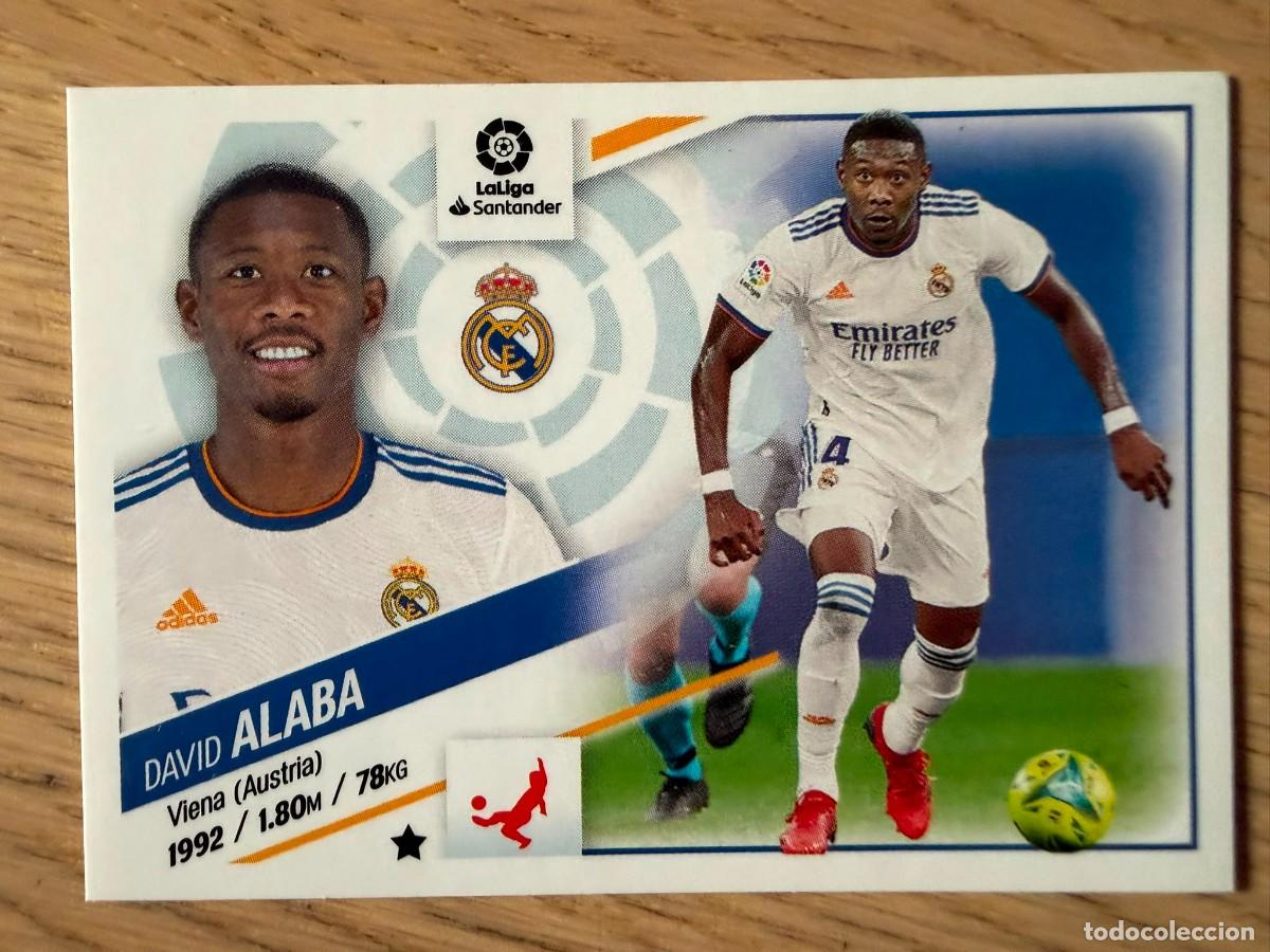 Coleccionismo cromos antiguos: 6 DAVID ALABA REAL MADRID 22 23 2022 2023 LIGA SANTANDER COLECCIONES ESTE SIN PEGAR STICKER