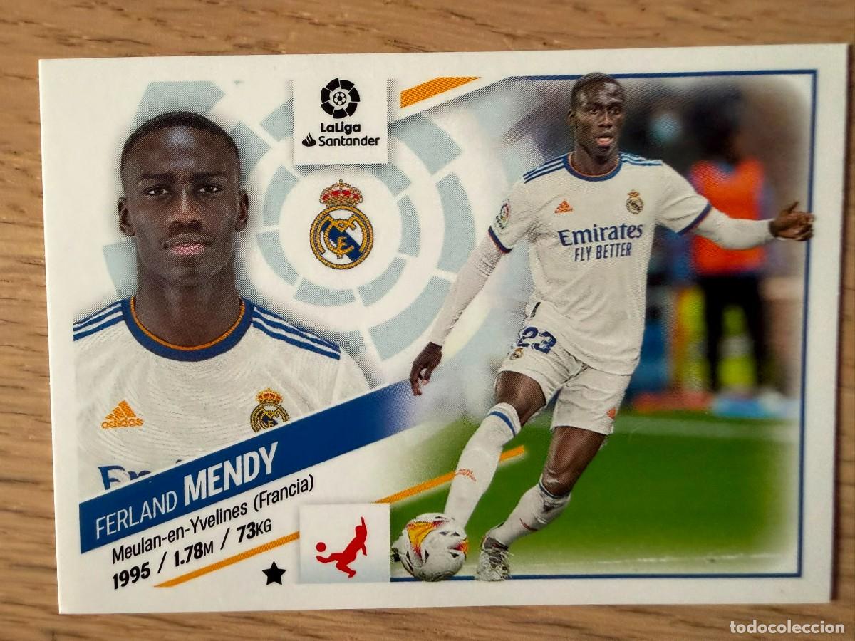 Coleccionismo cromos antiguos: 9 MENDY REAL MADRID 22 23 2022 2023 LIGA SANTANDER COLECCIONES ESTE SIN PEGAR STICKER