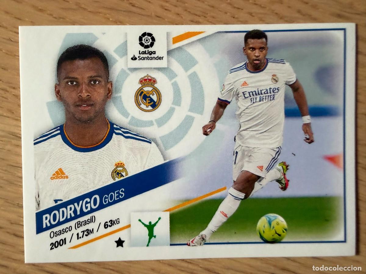 Collezionismo Figurine antiche: 18 RODRYGO REAL MADRID 22 23 2022 2023 LIGA SANTANDER COLECCIONES ESTE SIN PEGAR STICKER