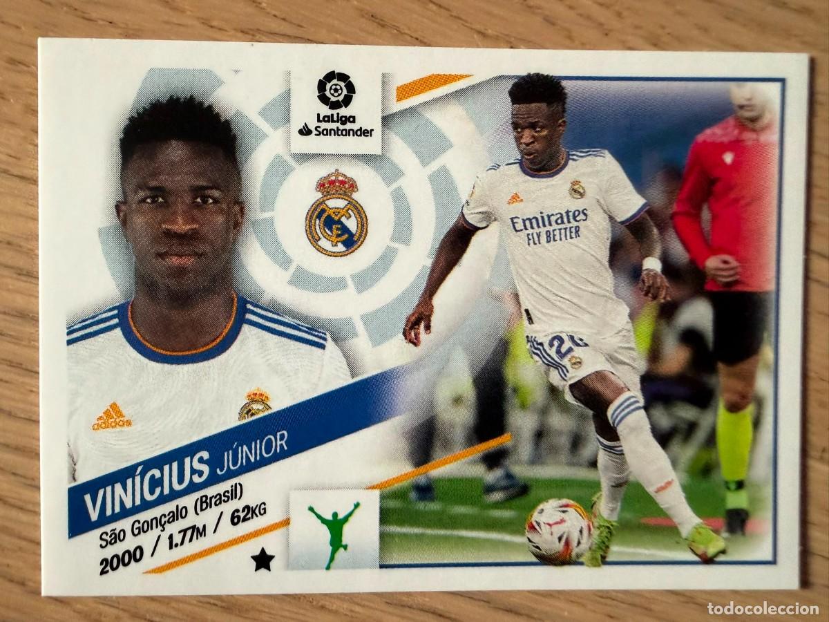 Coleccionismo cromos antiguos: 19 VINICIUS REAL MADRID 22 23 2022 2023 LIGA SANTANDER COLECCIONES ESTE SIN PEGAR STICKER