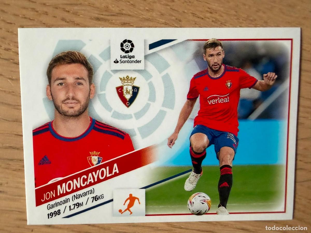 Coleccionismo cromos antiguos: 12 MONCAYOLA OSASUNA 22 23 2022 2023 LIGA SANTANDER COLECCIONES ESTE SIN PEGAR STICKER