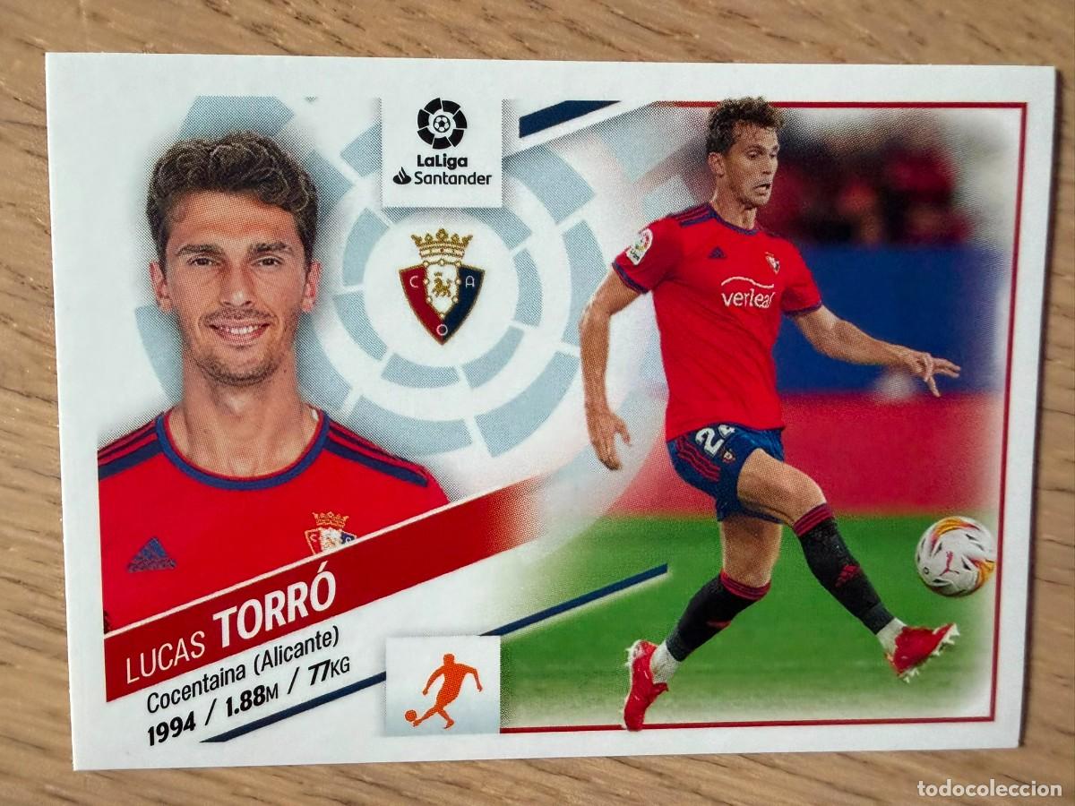 Coleccionismo cromos antiguos: 13 LUCAS TORRO OSASUNA 22 23 2022 2023 LIGA SANTANDER COLECCIONES ESTE SIN PEGAR STICKER