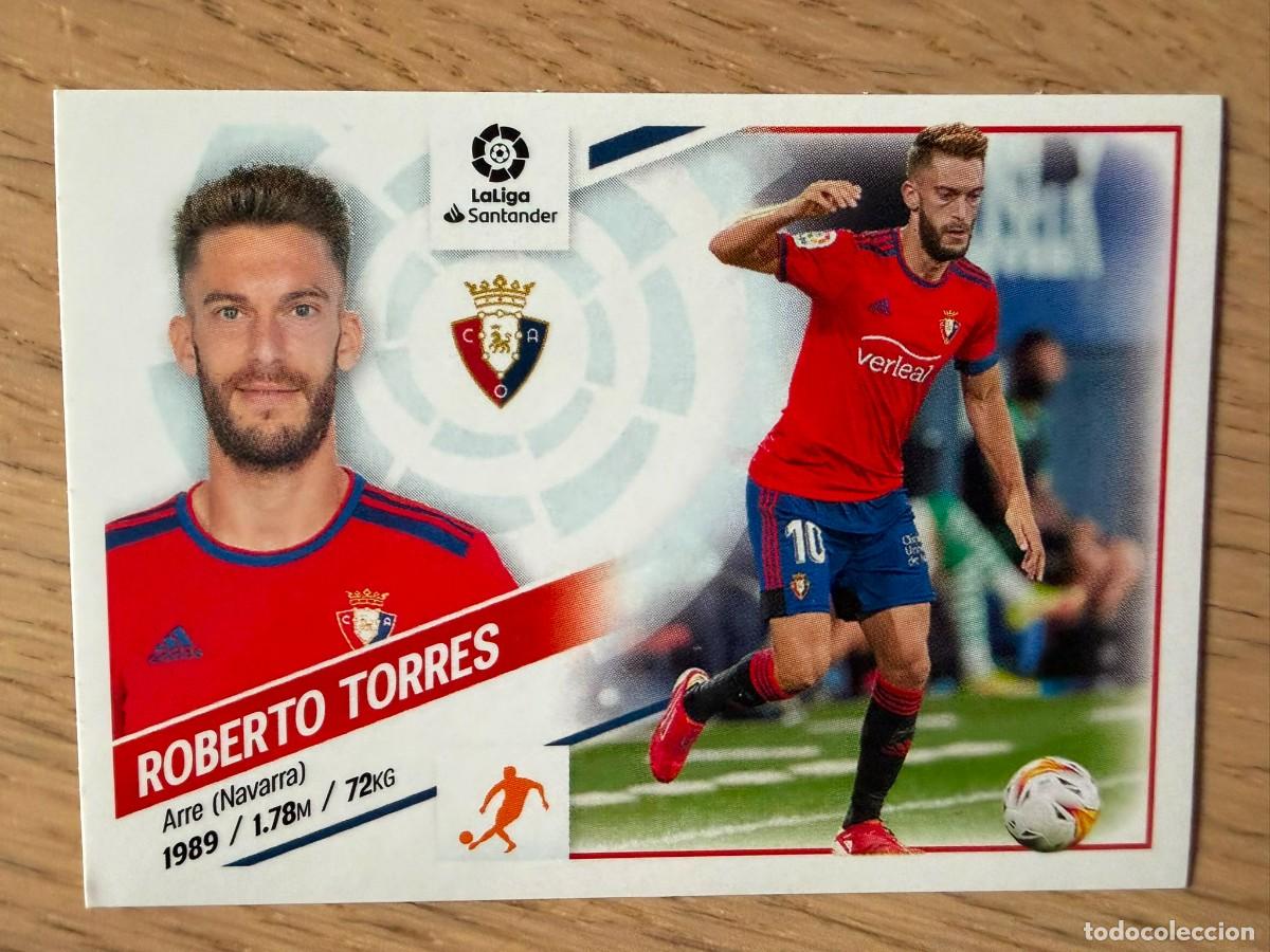 Coleccionismo cromos antiguos: 15 ROBERTO TORRES OSASUNA 22 23 2022 2023 LIGA SANTANDER COLECCIONES ESTE SIN PEGAR STICKER