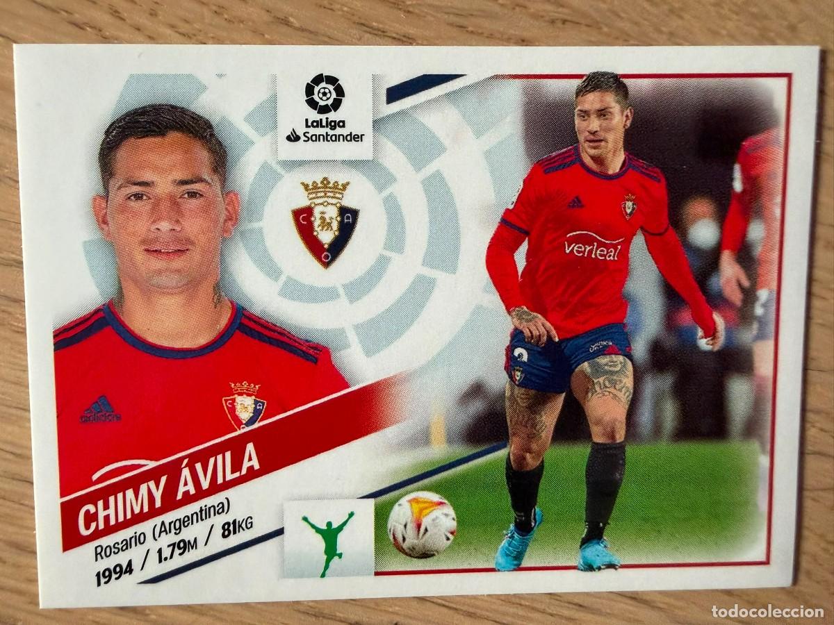 Coleccionismo cromos antiguos: 18 CHIMY AVILA OSASUNA 22 23 2022 2023 LIGA SANTANDER COLECCIONES ESTE SIN PEGAR STICKER