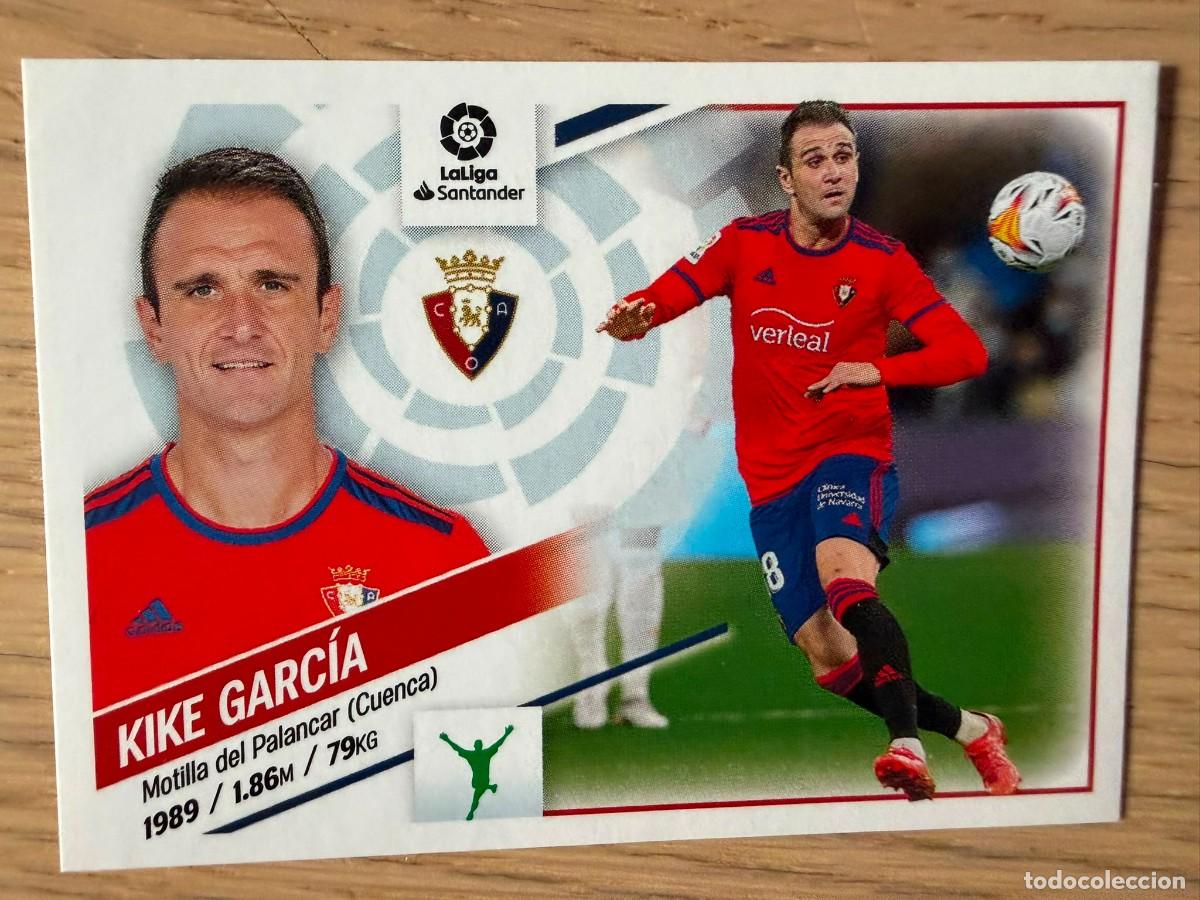 Coleccionismo cromos antiguos: 20 KIKE GARCIA OSASUNA 22 23 2022 2023 LIGA SANTANDER COLECCIONES ESTE SIN PEGAR STICKER