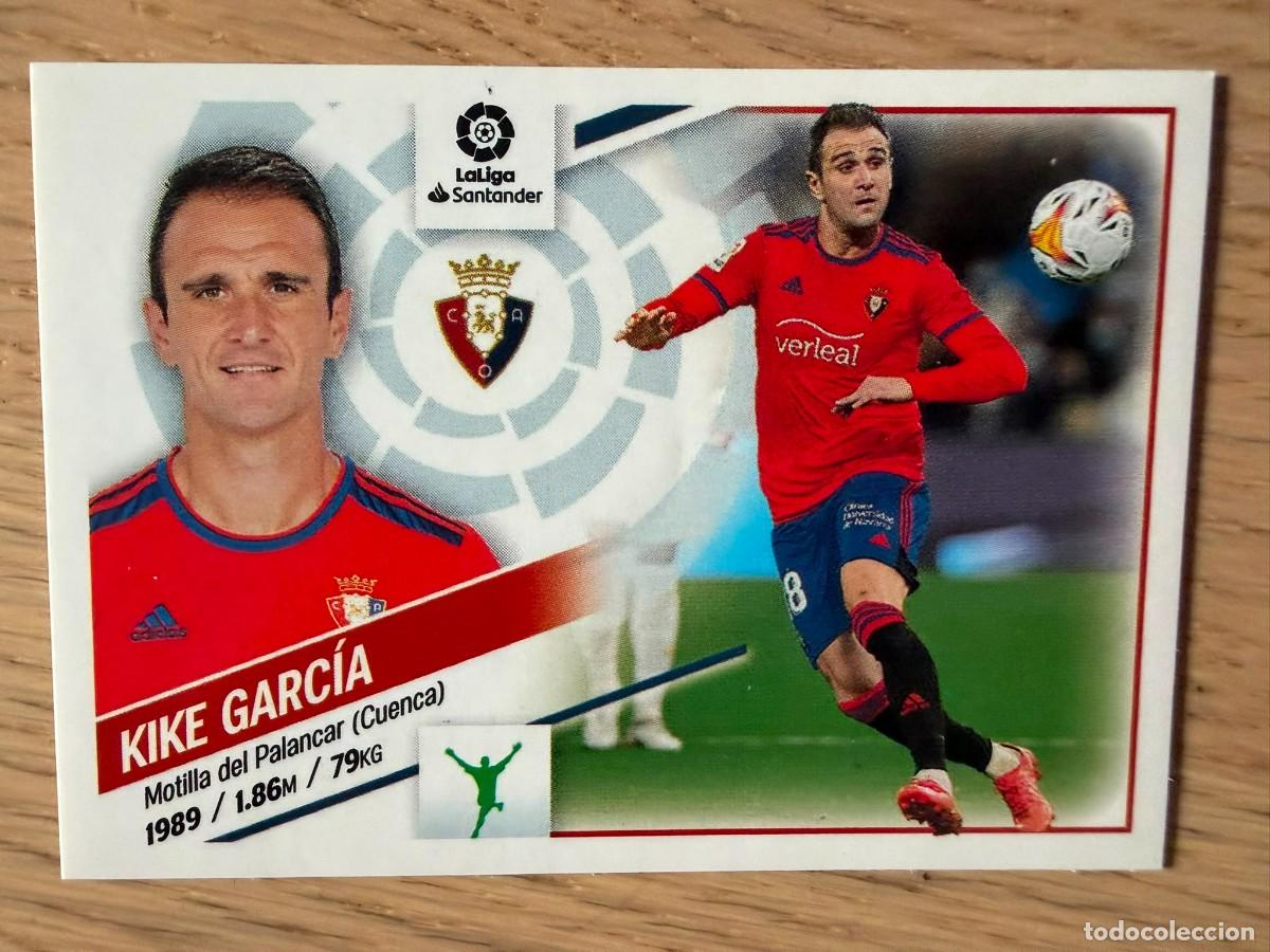 Coleccionismo cromos antiguos: 20 KIKE GARCIA OSASUNA 22 23 2022 2023 LIGA SANTANDER COLECCIONES ESTE SIN PEGAR STICKER
